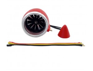 Xfly-Model Galaxy X6 64mm 12 Blade 3200Kv EDF With Nacelle Part For 2100mm Swift Glider  